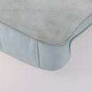 GUCCI Bamboo Hand Bag Suede 2way Light Blue Gold 001 1638 Auth BA5228-14