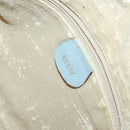 GUCCI Bamboo Hand Bag Suede 2way Light Blue Gold 001 1638 Auth BA5228-16