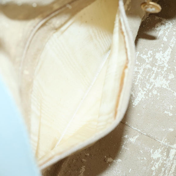 GUCCI Bamboo Hand Bag Suede 2way Light Blue Gold 001 1638 Auth BA5228