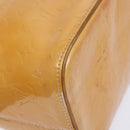 LOUIS VUITTON Monogram Vernis Houston Bag Marshmallow Pink M91302 Auth BA5236-15