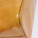 LOUIS VUITTON Monogram Vernis Houston Bag Marshmallow Pink M91302 Auth BA5236-17