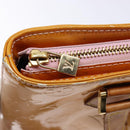 LOUIS VUITTON Monogram Vernis Houston Bag Marshmallow Pink M91302 Auth BA5236-19