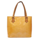 LOUIS VUITTON Monogram Vernis Houston Bag Marshmallow Pink M91302 Auth BA5236-13