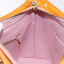 LOUIS VUITTON Monogram Vernis Houston Bag Marshmallow Pink M91302 Auth BA5236-21