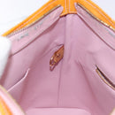 LOUIS VUITTON Monogram Vernis Houston Bag Marshmallow Pink M91302 Auth BA5236-22