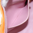 LOUIS VUITTON Monogram Vernis Houston Bag Marshmallow Pink M91302 Auth BA5236-23