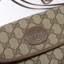 GUCCI GG Supreme Shoulder Bag PVC Beige Gold 007 105 0072 Auth BA5243-14