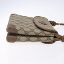 GUCCI GG Supreme Shoulder Bag PVC Beige Gold 007 105 0072 Auth BA5243-4