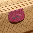 GUCCI Bamboo Backpack Suede Purple Gold 003 2058 0030 Auth BA5244-17