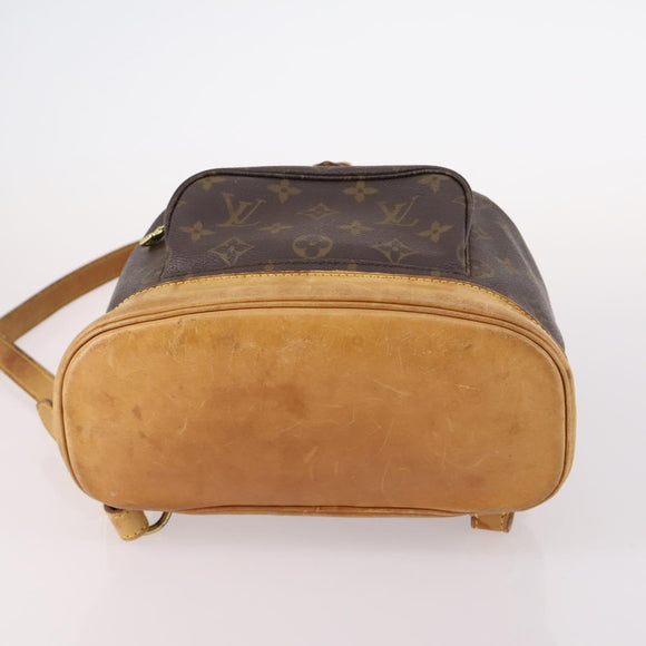 LOUIS VUITTON Monogram Montsouris MM Backpack M51136 LV Auth BA5245