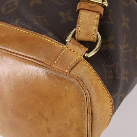LOUIS VUITTON Monogram Montsouris MM Backpack M51136 LV Auth BA5245