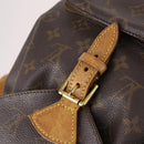 LOUIS VUITTON Monogram Montsouris MM Backpack M51136 LV Auth BA5245-21