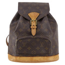 LOUIS VUITTON Monogram Montsouris MM Backpack M51136 LV Auth BA5245-13