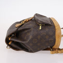 LOUIS VUITTON Monogram Montsouris MM Backpack M51136 LV Auth BA5245-4