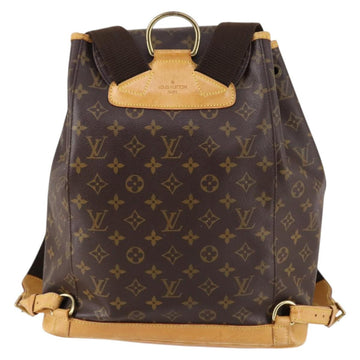 LOUIS VUITTON Monogram Montsouris GM Backpack M51135 LV Auth BA5246 - 0