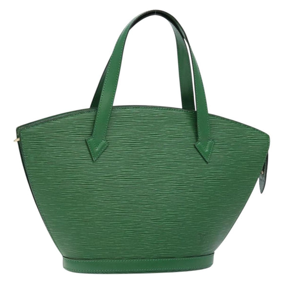 LOUIS VUITTON Epi Saint Jacques Hand Bag Green M52274 LV Auth BA5247