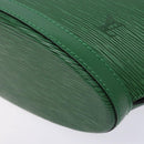 LOUIS VUITTON Epi Saint Jacques Hand Bag Green M52274 LV Auth BA5247-10