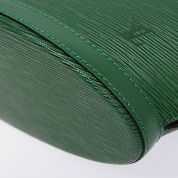 LOUIS VUITTON Epi Saint Jacques Hand Bag Green M52274 LV Auth BA5247