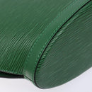 LOUIS VUITTON Epi Saint Jacques Hand Bag Green M52274 LV Auth BA5247-11
