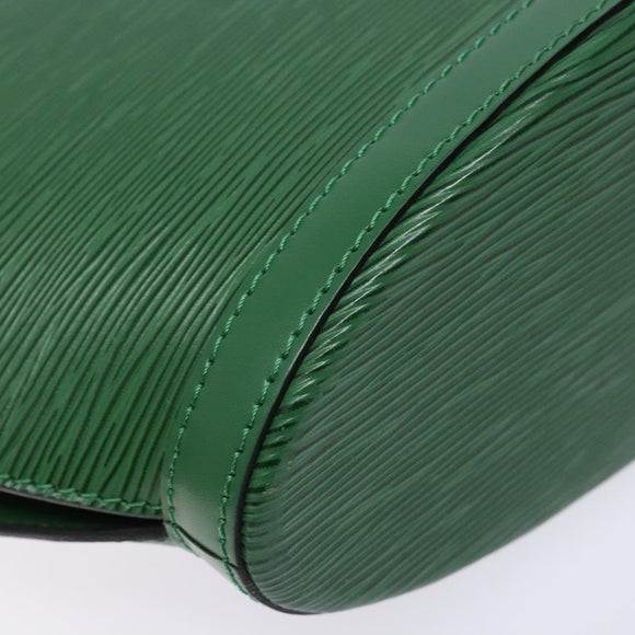 LOUIS VUITTON Epi Saint Jacques Hand Bag Green M52274 LV Auth BA5247