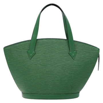 LOUIS VUITTON Epi Saint Jacques Hand Bag Green M52274 LV Auth BA5247 - 0