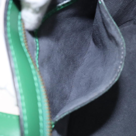 LOUIS VUITTON Epi Saint Jacques Hand Bag Green M52274 LV Auth BA5247