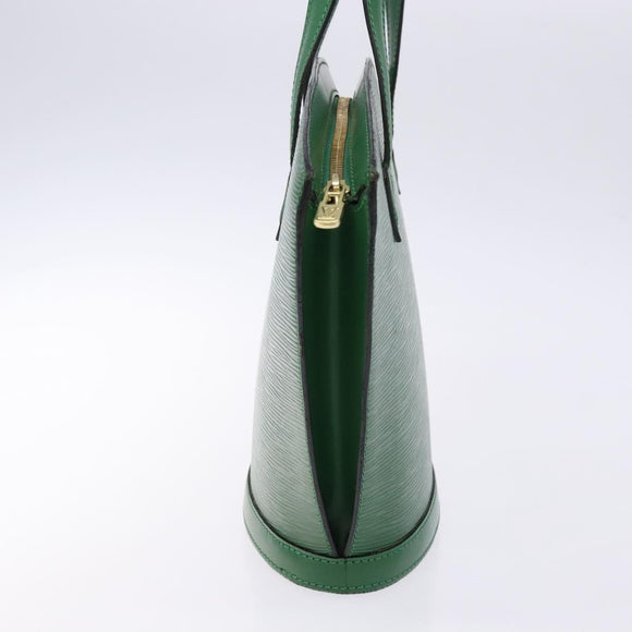 LOUIS VUITTON Epi Saint Jacques Hand Bag Green M52274 LV Auth BA5247