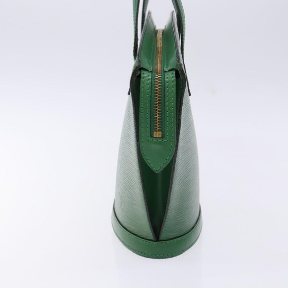 LOUIS VUITTON Epi Saint Jacques Hand Bag Green M52274 LV Auth BA5247