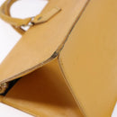 LOUIS VUITTON Epi Sac Triangle Hand Bag Yellow M52099 LV Auth BA5251-10