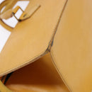 LOUIS VUITTON Epi Sac Triangle Hand Bag Yellow M52099 LV Auth BA5251-12