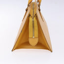 LOUIS VUITTON Epi Sac Triangle Hand Bag Yellow M52099 LV Auth BA5251-4