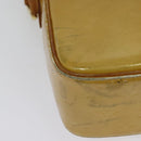 LOUIS VUITTON Monogram Vernis Christie GM Shoulder Bag Beige M91147 Auth BA5252-16