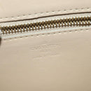 LOUIS VUITTON Monogram Vernis Christie GM Shoulder Bag Beige M91147 Auth BA5252-18