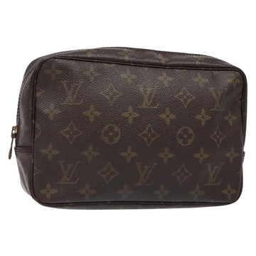 LOUIS VUITTON Monogram Trousse Toilette 23 Clutch Bag M47524 LV Auth BA5253