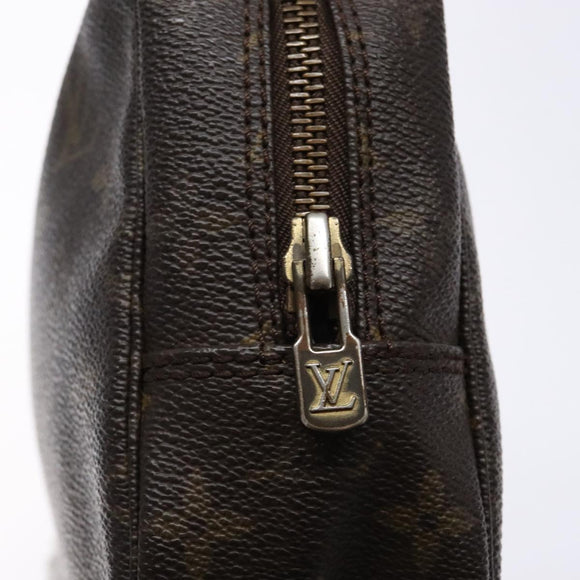 LOUIS VUITTON Monogram Trousse Toilette 23 Clutch Bag M47524 LV Auth BA5253