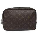 LOUIS VUITTON Monogram Trousse Toilette 23 Clutch Bag M47524 LV Auth BA5253-13