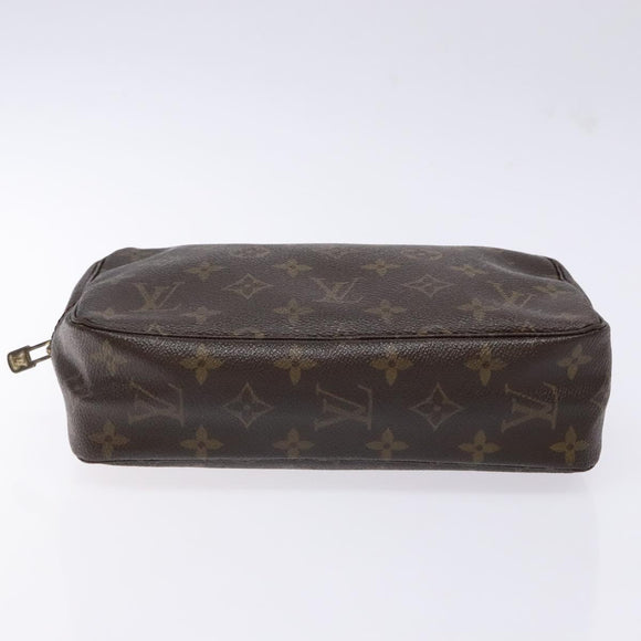 LOUIS VUITTON Monogram Trousse Toilette 23 Clutch Bag M47524 LV Auth BA5253