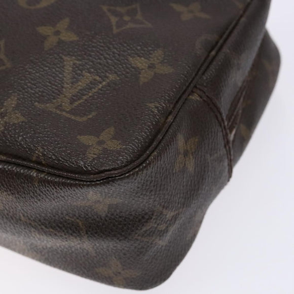 LOUIS VUITTON Monogram Trousse Toilette 23 Clutch Bag M47524 LV Auth BA5253