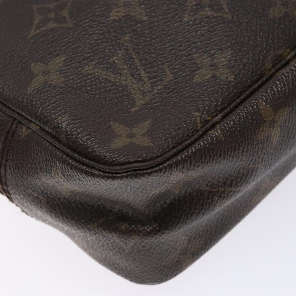 LOUIS VUITTON Monogram Trousse Toilette 23 Clutch Bag M47524 LV Auth BA5253