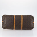 LOUIS VUITTON Monogram Keepall Bandouliere 60 Boston Bag M41412 LV Auth BA5254-5