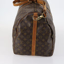 LOUIS VUITTON Monogram Keepall Bandouliere 60 Boston Bag M41412 LV Auth BA5254-3