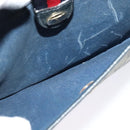 GUCCI GG Supreme Sherry Line Shoulder Bag PVC Navy Gold 39 02 026 Auth BA5255-11