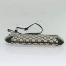 GUCCI GG Supreme Sherry Line Shoulder Bag PVC Navy Gold 39 02 026 Auth BA5255-5