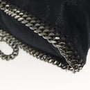 Stella MacCartney Falabella Chain Hand Bag Suede 2way Navy 234387 Auth BA5264-15