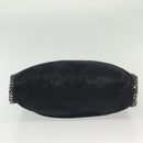 Stella MacCartney Falabella Chain Hand Bag Suede 2way Navy 234387 Auth BA5264-5