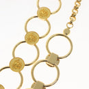 Gianni Versace Chain Belt Metal Gold Auth BA5265-10