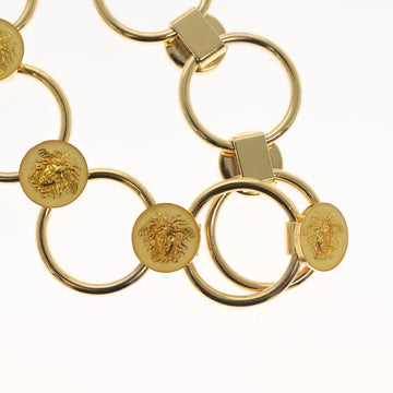 Gianni Versace Chain Belt Metal Gold Auth BA5265 - 0