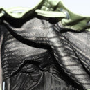 PRADA Backpack Nylon Green Silver Auth BA5271-22