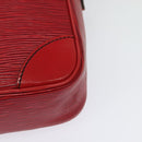 LOUIS VUITTON Epi Danube Shoulder Bag Red M45637 LV Auth BA5275-18