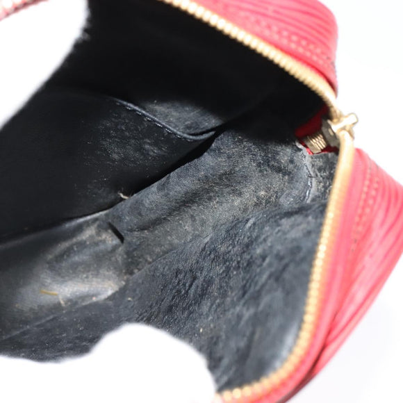 LOUIS VUITTON Epi Danube Shoulder Bag Red M45637 LV Auth BA5275